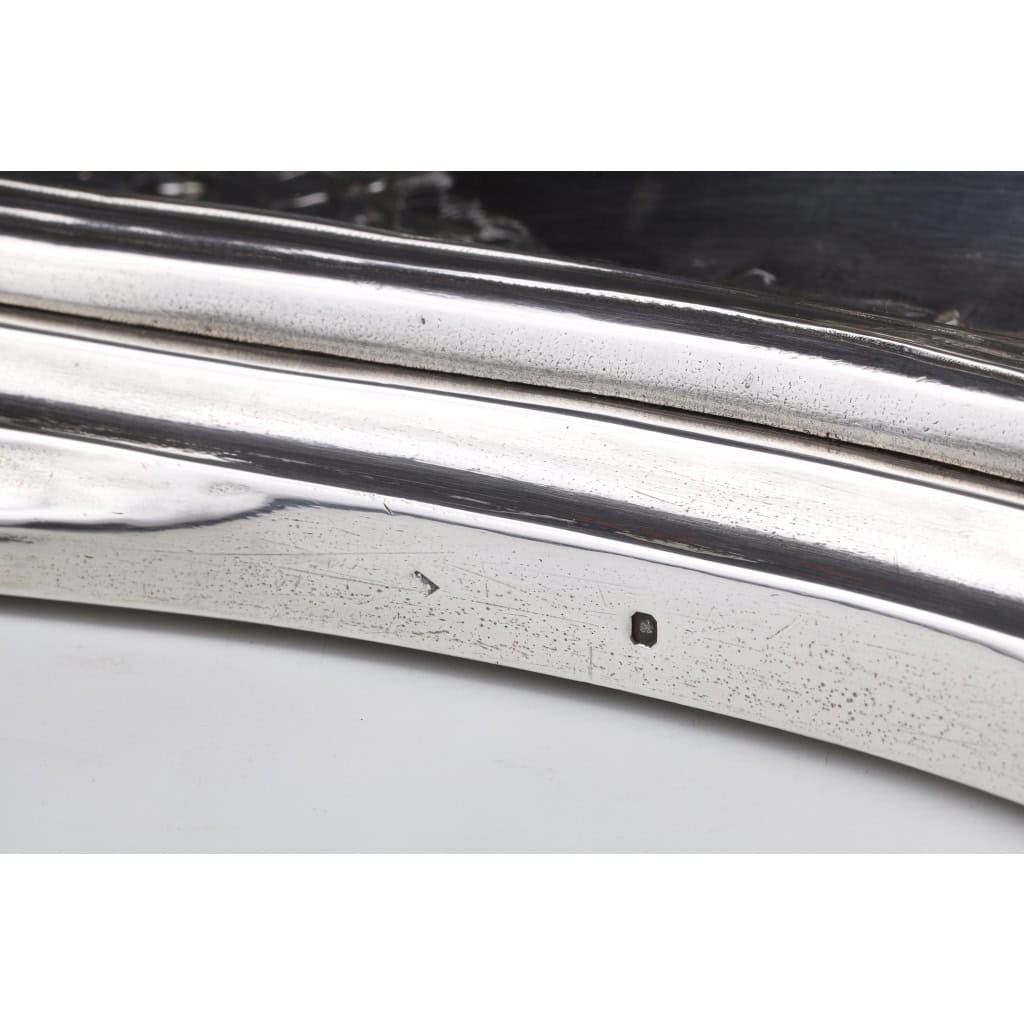 ORFEVRES Risler & Carré – Important centre de table en argent massif XIXe siècle | Biron 