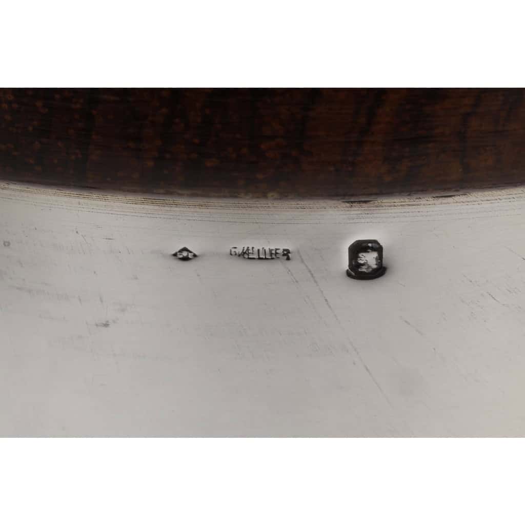 Gustave KELLER – Vase en argent massif époque ART DECO | Biron 