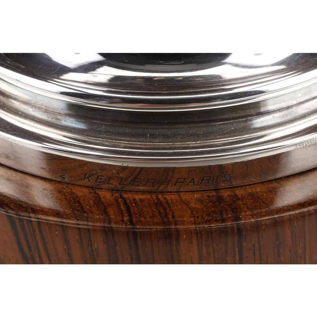 Gustave KELLER – Vase en argent massif époque ART DECO | Biron 