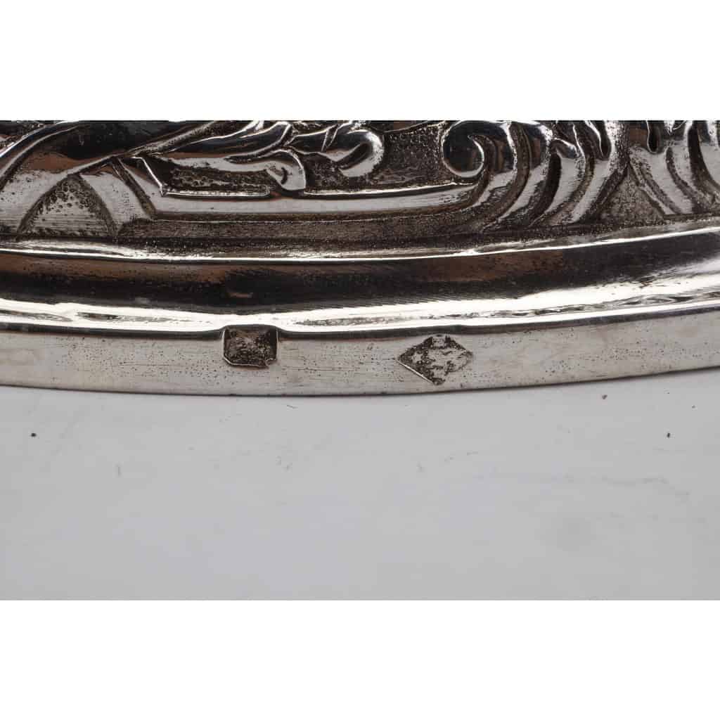 ORFEVRE MARRET Frères – Importante Paire de Candélabres, argent massif XIXè | Biron 