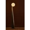 Glustin Luminaires Creation Floor Lamp in Brass with Alabaster Globe | Biron 