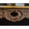 Grande console à quatre pieds en bois de noyer | Biron 