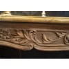 Grande console à quatre pieds en bois de noyer | Biron 