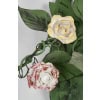 1960 Paire d’appliques à fleurs en porcelaine « liseron » de Maison Honoré | Biron 
