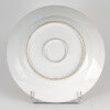 Superbe plat en porcelaine allemande du XIXᵉ siècle, à décor raffiné d’un portrait féminin. | Biron 