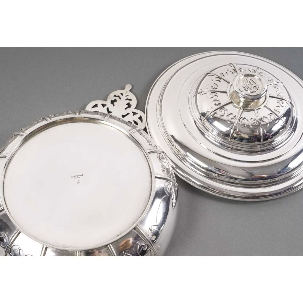 Orfèvre Cardeilhac – Garniture de Table « Renaissance » Mascaron Argent Fin XIXè | Biron 