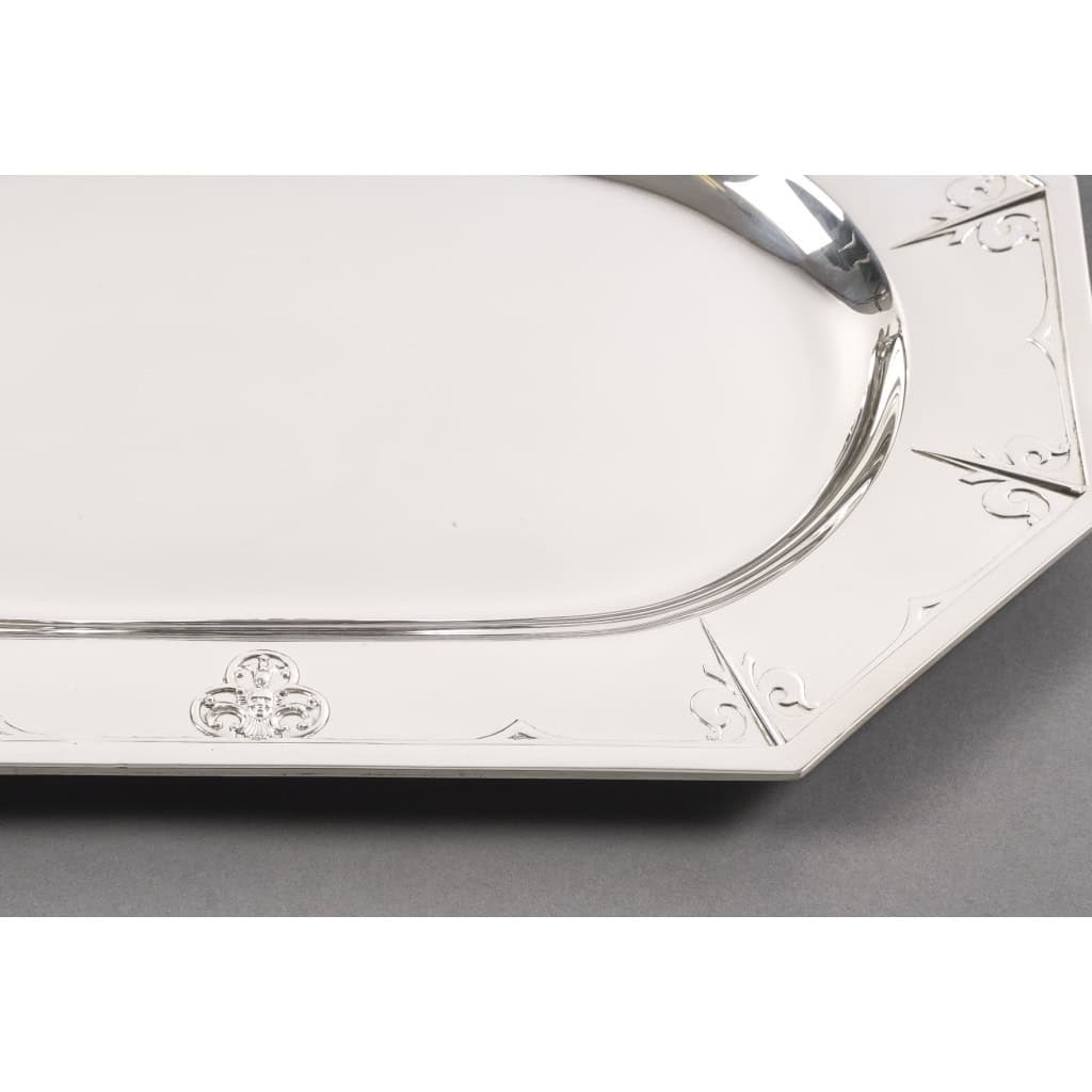 Orfèvre Cardeilhac – Garniture de Table « Renaissance » Mascaron Argent Fin XIXè | Biron 