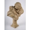 d’Aprés Houdon- Le Baiser Donné. Grande Terre Cuite XIXe | Biron 