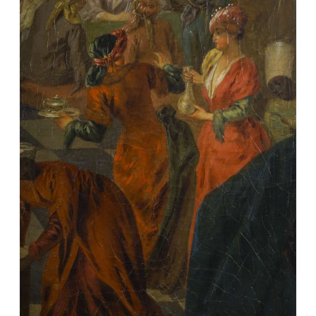 Les Réjouissances Du Sultan, Attribué à Jean-baptiste Pater 1695-1736 | Biron 