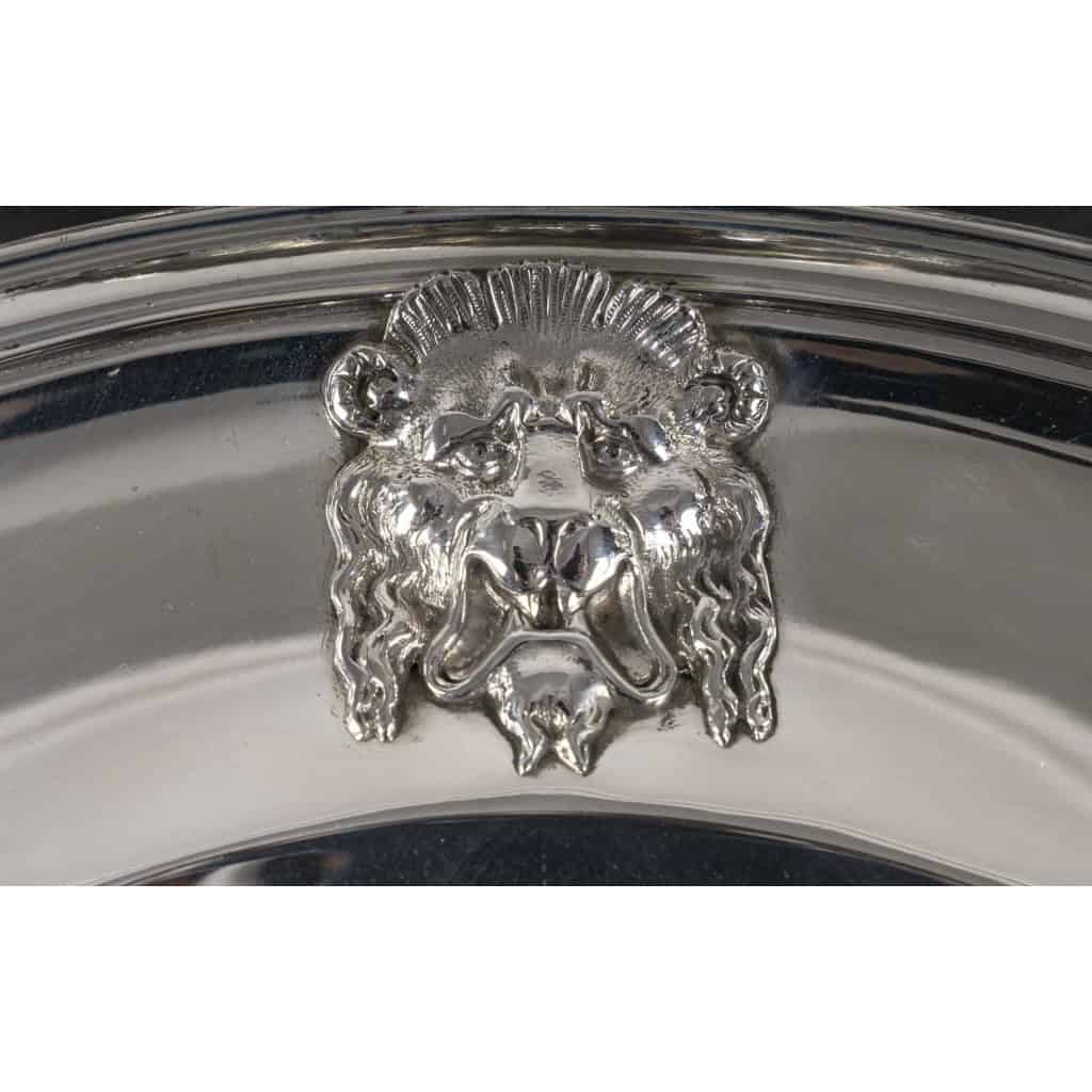 J.PIAULT & R. LINZELER – Rare Platerie en argent 10 pièces de forme Fin XIXe | Biron 