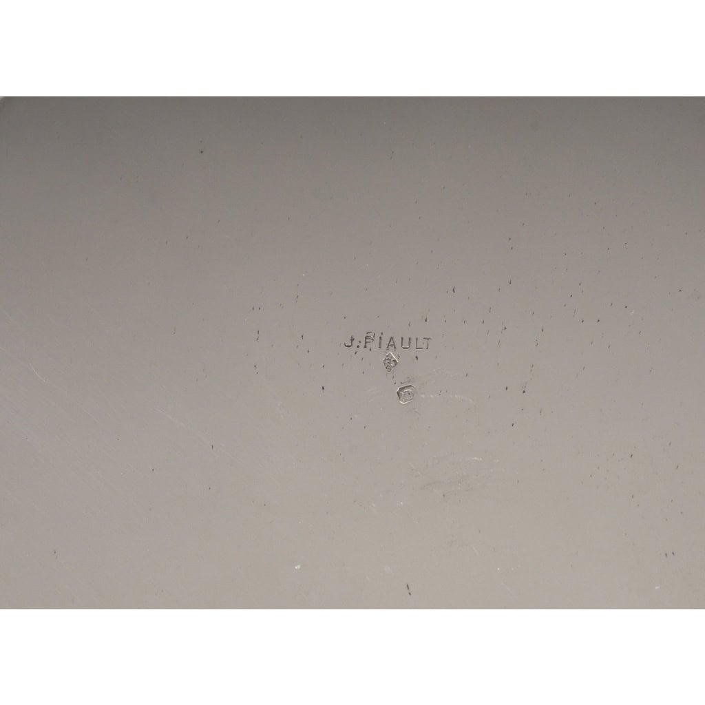 J.PIAULT & R. LINZELER – Rare Platerie en argent 10 pièces de forme Fin XIXe | Biron 