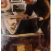 Fauré Limoges L’Amateur d’Estampe d’après Honoré Daumier | Biron 