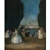 Marcel Cosson (1878-1956) Arlequin et Colombine à Venise huile sur toile vers 1900 | Biron 