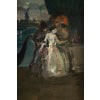 Marcel Cosson (1878-1956) Arlequin et Colombine à Venise huile sur toile vers 1900 | Biron 