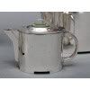 ORFEVRE C. FJERDINGSTAD – Service thé/café moderniste en argent massif Circa 1950 | Biron 