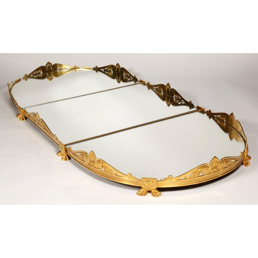 Surtout de table en bronze doré, Epoque RESTAURATION XIXe | Biron 