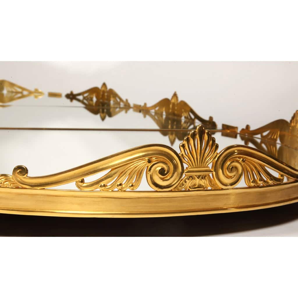 Surtout de table en bronze doré, Epoque RESTAURATION XIXe | Biron 