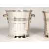 Orfèvre BOIN TABURET – Paire de rafraîchissoirs en argent massif Epoque ART DECO | Biron 
