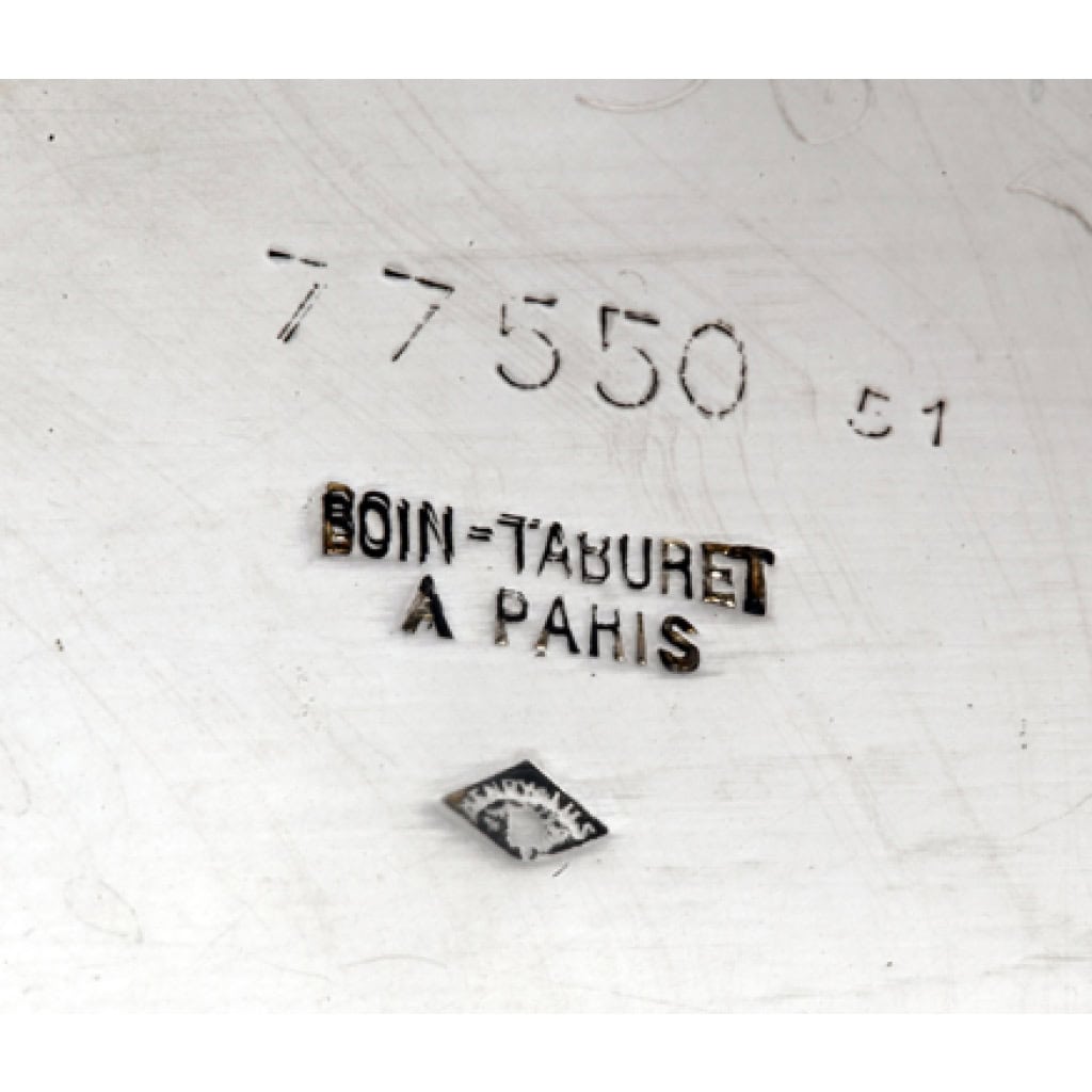 Orfèvre BOIN TABURET – Paire de rafraîchissoirs en argent massif Epoque ART DECO | Biron 