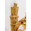 Paire d’appliques de style Louis XVI en bronze doré Aux enfants musiciens fin du XIXème siècle | Biron 