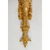 Paire d’appliques de style Louis XVI en bronze doré Aux enfants musiciens fin du XIXème siècle | Biron 