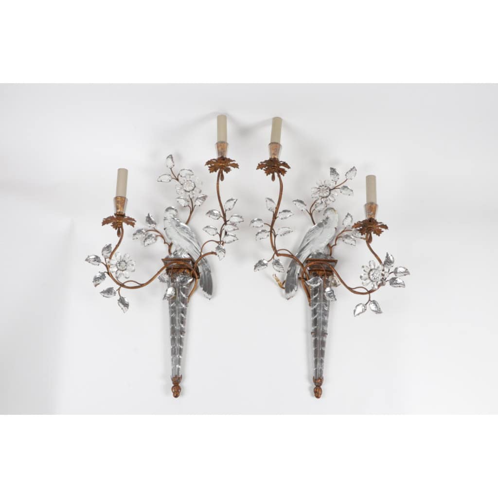 Paire d’appliques de la Maison Baguès. | Biron 