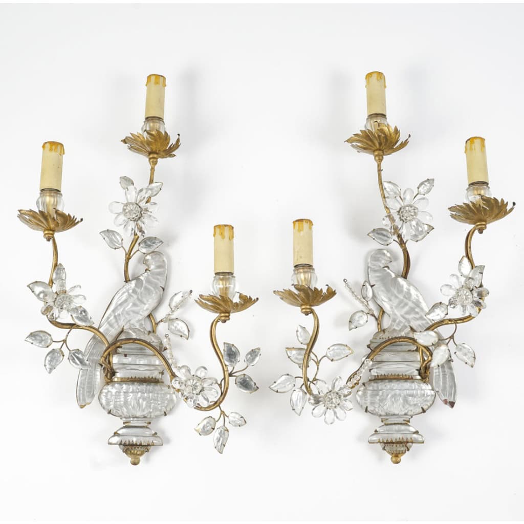 Paire d’appliques de la Maison Baguès. | Biron 