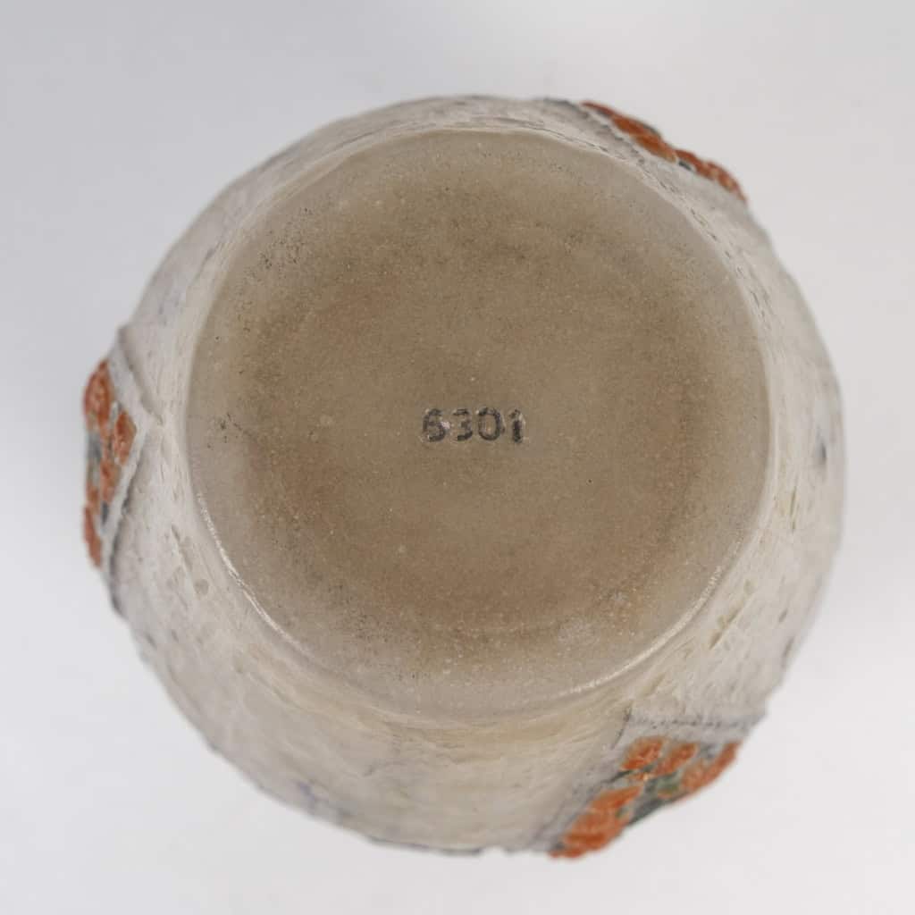 Vase « Primevères » pâte de verre de Gabriel ARGY-ROUSSEAU | Biron 