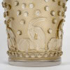Vase « Ajaccio » verre blanc patiné sépia de René LALIQUE | Biron 