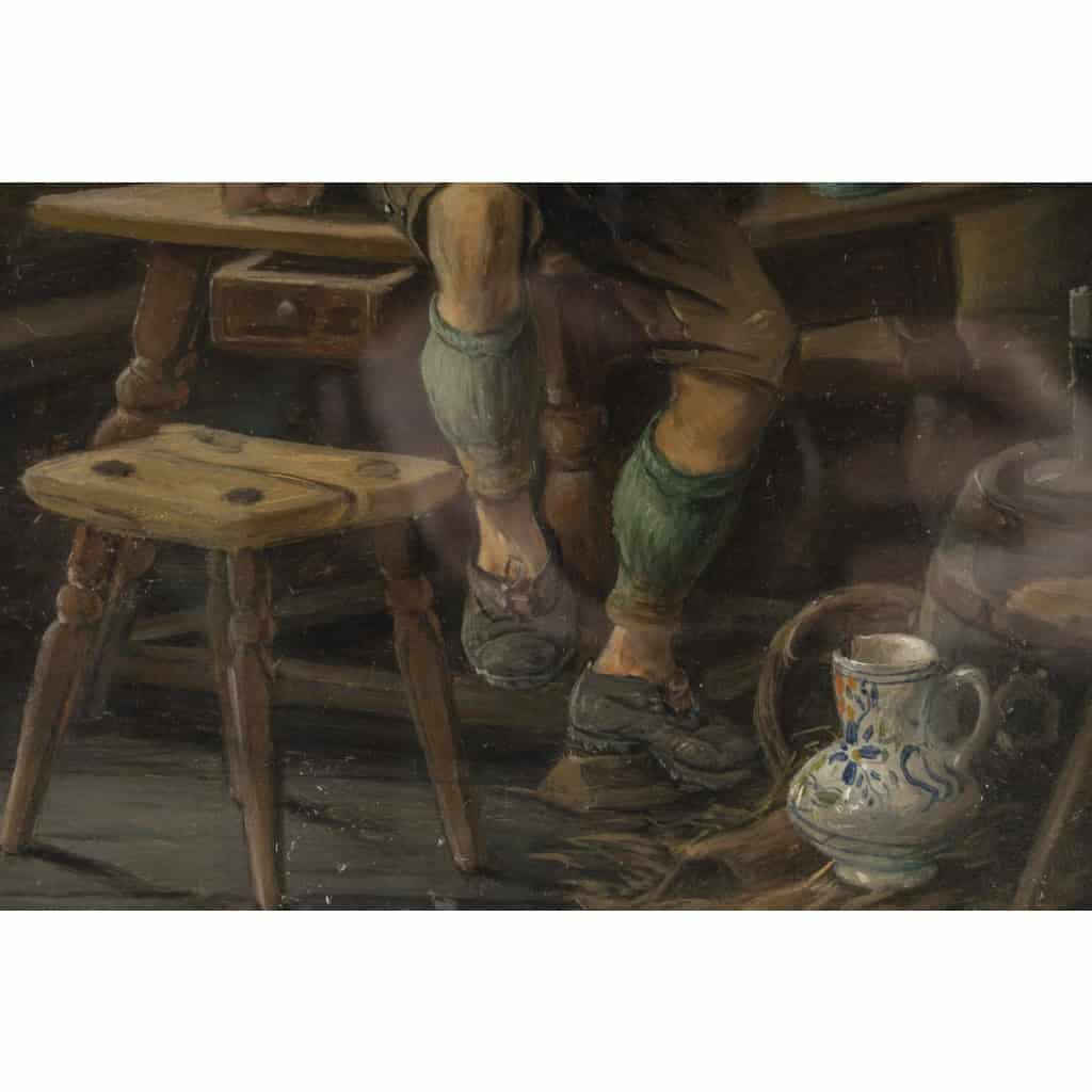 Huile sur panneau de Joseph Urban, 1894 | Biron 