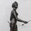 Sculpture – « Diane Chasseresse » , Jean – Antoine Houdon (1741-1828) – Bronze | Biron 