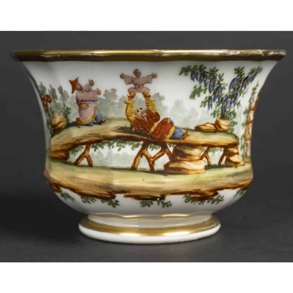 Tasse porcelaine de Paris, 1880 | Biron 