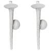 Grande paire d’appliques Torchiere Stuck de Rob Lemariey | Biron 