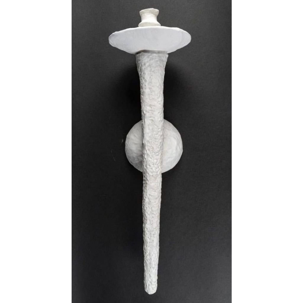 Grande paire d’appliques Torchiere Stuck de Rob Lemariey | Biron 