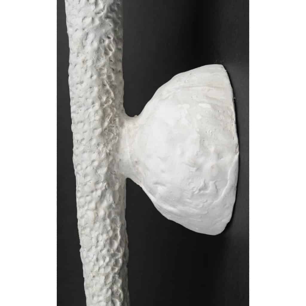 Grande paire d’appliques Torchiere Stuck de Rob Lemariey | Biron 