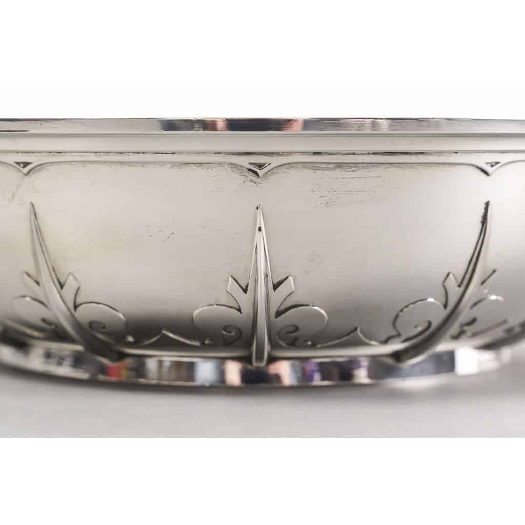 Orfèvre CARDEILHAC – Légumier couvert en argent massif mascaron circa XIXè | Biron 