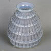 Vase « Ferrières » verre opalescent patiné gris de René LALIQUE | Biron 