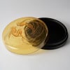 Boîte « Deux Sirènes » verre orange opalescent de René LALIQUE | Biron 