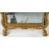 Miroir en bois sculpté et doré, travail Italien du milieu du XVIIIème siècle vers 1750-1760 | Biron 