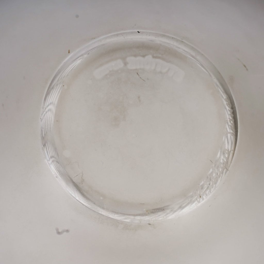 Vase « Montargis » verre blanc patiné gris de René LALIQUE | Biron 