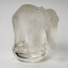 Presse-Papiers « Toby » verre blanc de René LALIQUE | Biron 