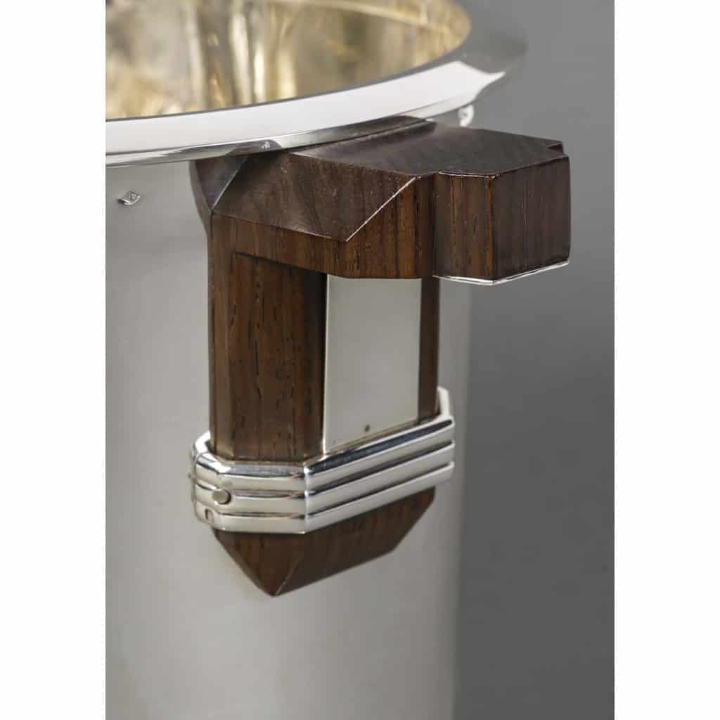 PUIFORCAT – Seau à Champagne « Bayonne » en argent massif ART DECO | Biron 
