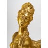 Paire De Chenets De Style Régence En Bronze Doré. 19ème Siècle. | Biron 