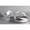 CHRISTOFLE – SOUPIERE MODERNISTE SUR SON PLATEAU EN ARGENT MASSIF ART DECO | Biron 