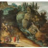 Paysage animé au bord d’une rivière – Atelier de Joos de Momper II (1564 – 1635) | Biron 