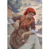 Édouard ROSSET-GRANGER ( 1853 – 1934 ) La marchande de roses, Capri | Biron Édouard ROSSET-GRANGER (1853 - 1934) La marchande de roses, Capri 1