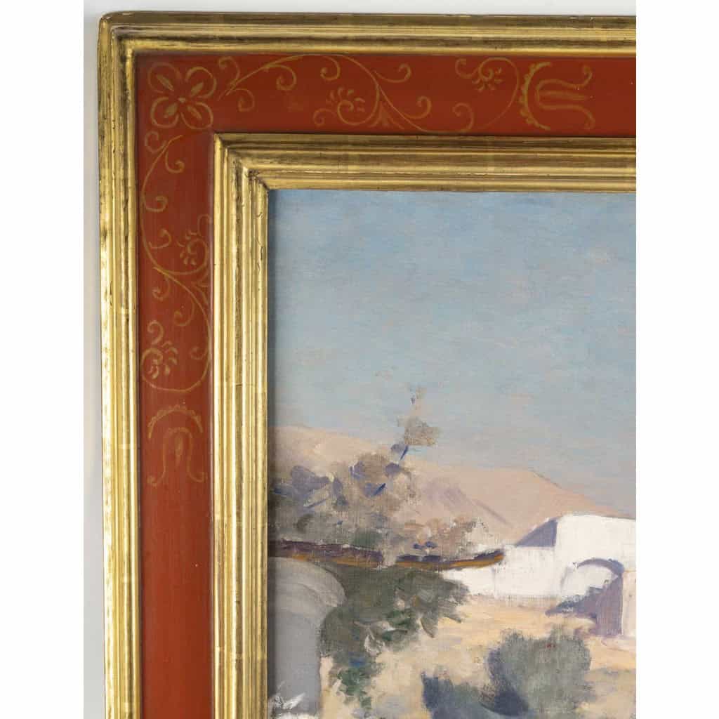 Édouard ROSSET-GRANGER ( 1853 – 1934 ) La marchande de roses, Capri | Biron Édouard ROSSET-GRANGER (1853 - 1934) La marchande de roses, Capri 6