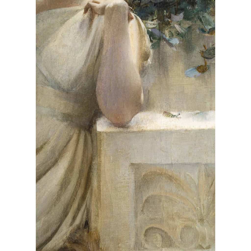 Francis COATE JONES 1857-1932 musiciennes Pompéi 5