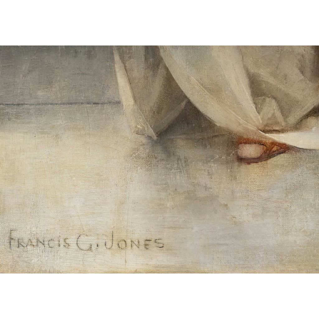 Francis COATE JONES 1857-1932 musiciennes Pompéi 7