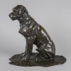 Sculpture – Chien Assis , Jacques Nam (1881-1974) – Bronze | Biron 
